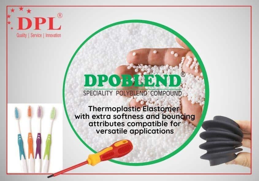 Thermoplastic Elastomer with extra softness and bouncing attributes compatible for versatile applications